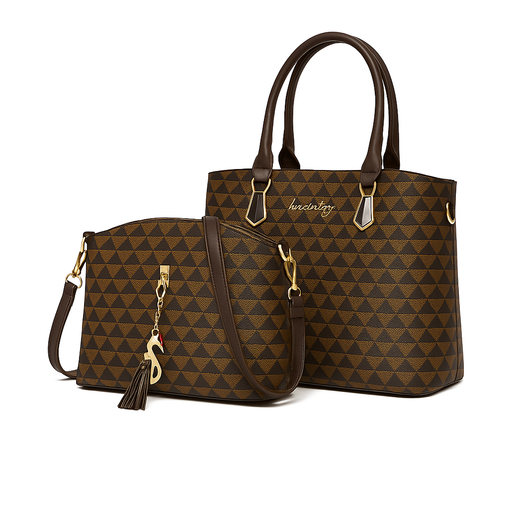 Luneva Verona – Schulter- & Handtasche im Set